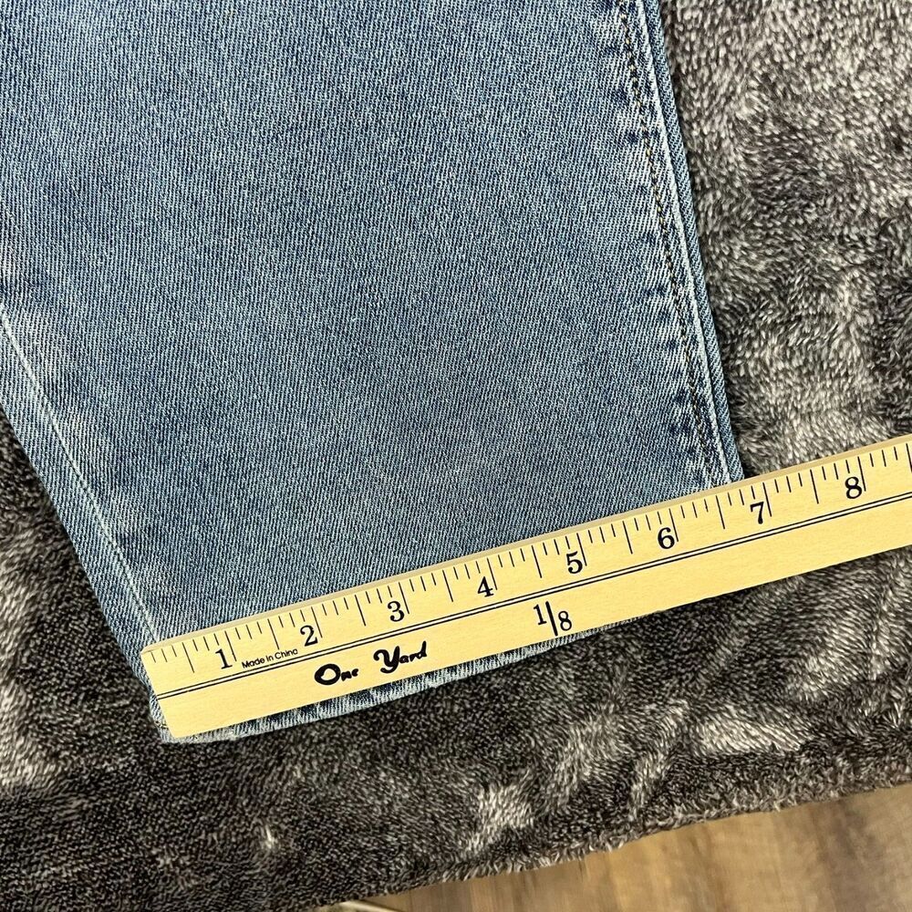 Diesel Buster Blue Denim Jeans Tapered Button Fly Men's 33X32 (35X31) Whisker - Picture 10 of 15